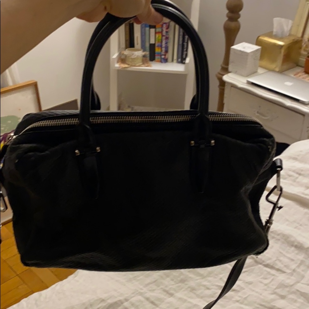 Opening Ceremony Pebbled Leather Bag